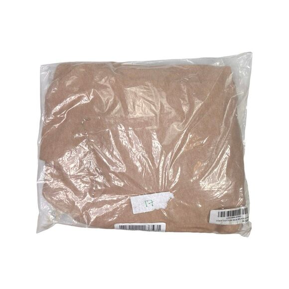 Lunya Cozy Cotton Silk Relaxed Wide Leg Loungewear Pants - Size Large - Picture 8 of 9